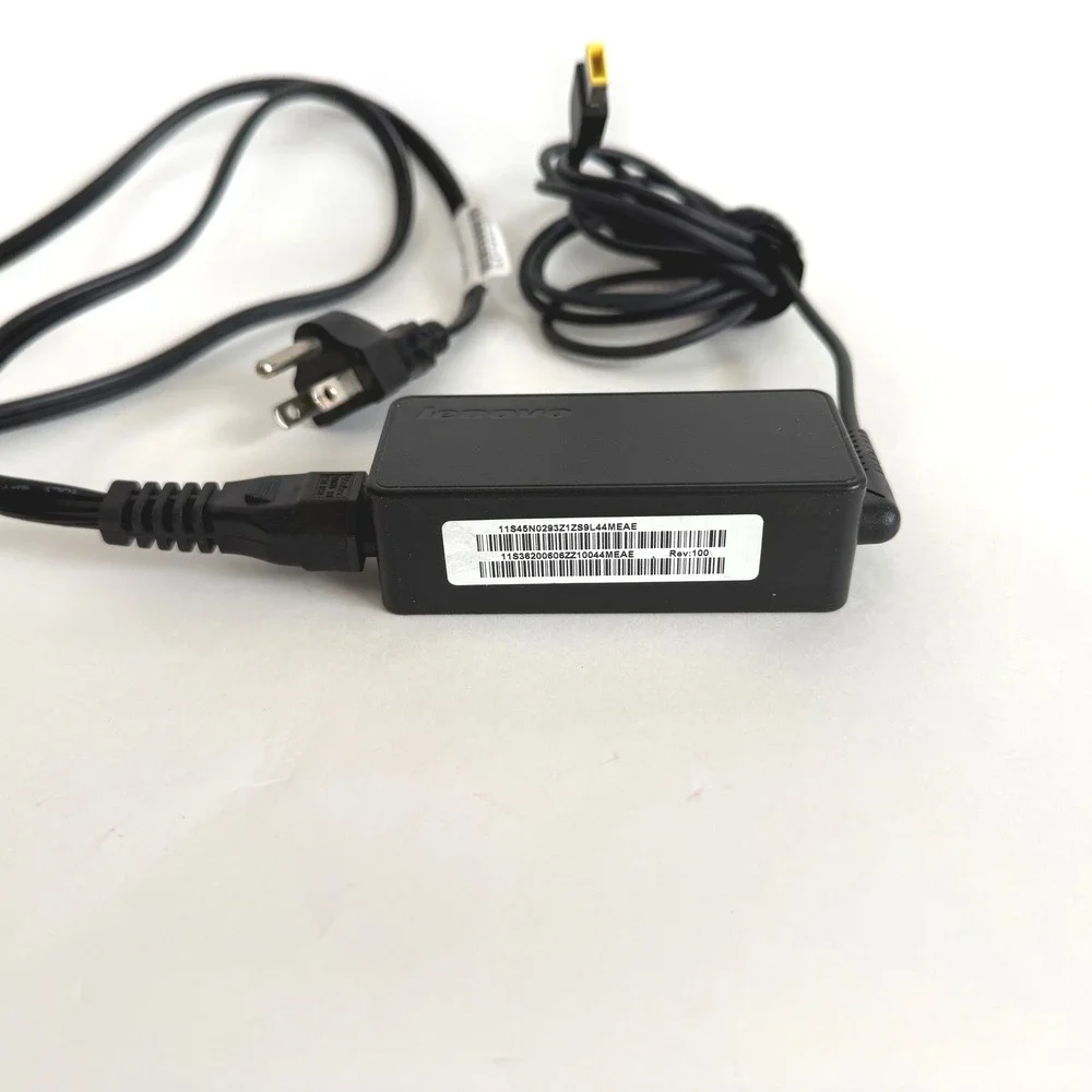 Lenovo Laptop Charger 20V 2.25A 45W AC Adapter Yellow‎ Tip Genuine OEM